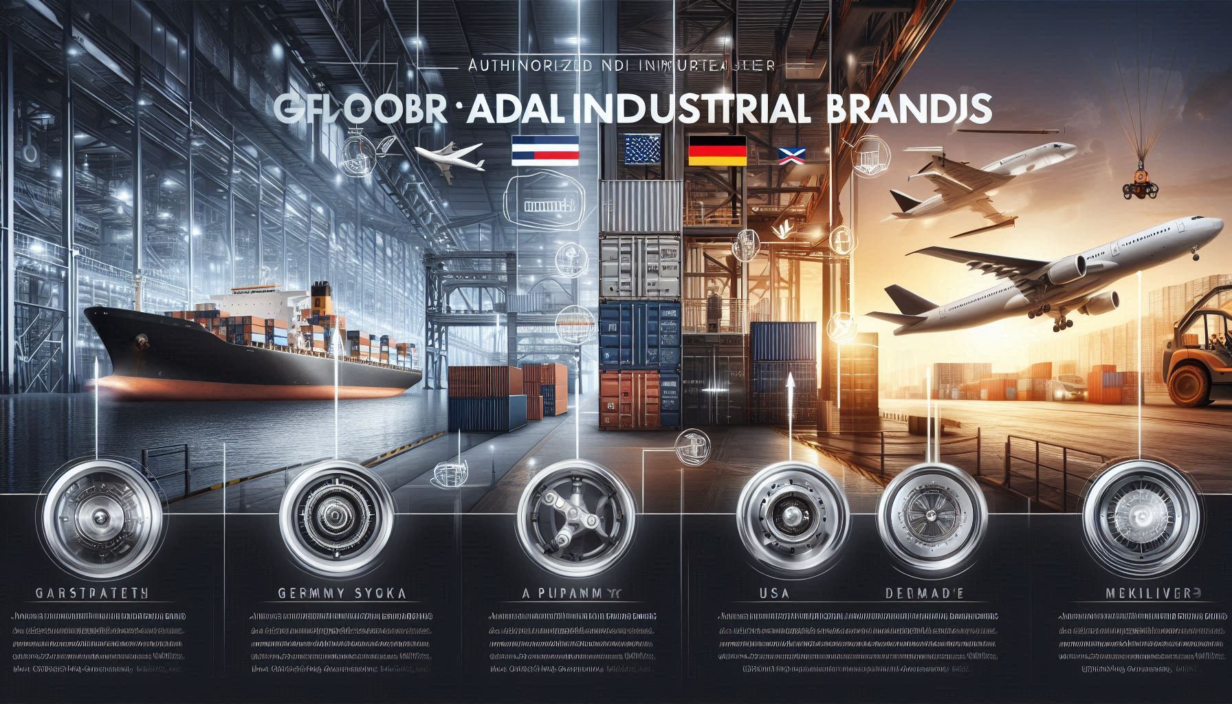 Industrial equipment import process