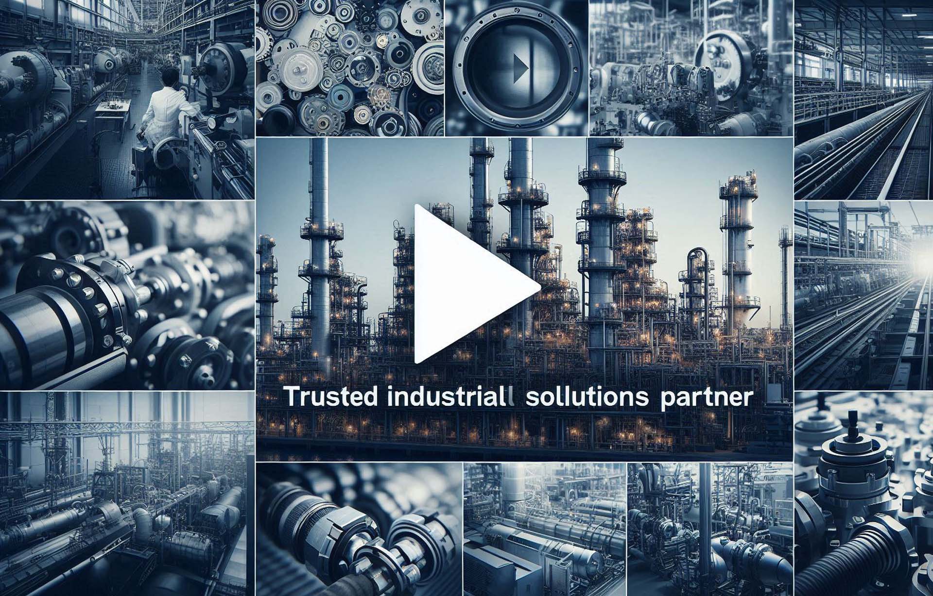 Industrial valve manufacturing process at our facility