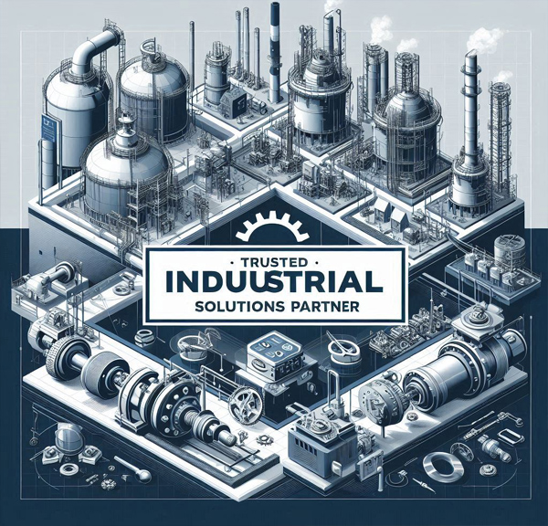 Technician installing industrial valve at plant