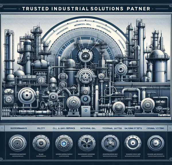 Overview of industrial plant with our installed solutions
